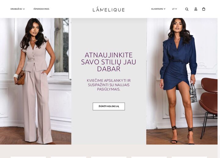 lamelique.shop — capture d'écran