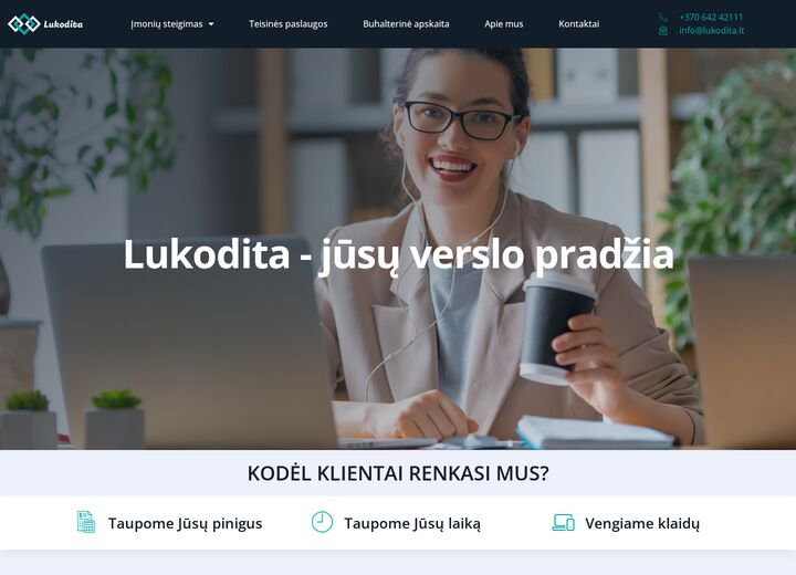 lukodita.lt — capture d'écran