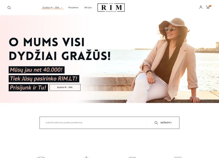 rim.lt — capture d'écran
