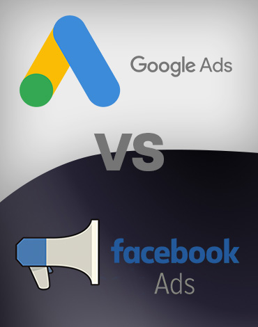 Google Ads vs. Facebook Ads: surask skirtumus